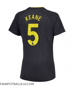 Everton Michael Keane #5 Tricou Fotbal Replică 2024-25 Femei Deplasare